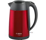 Bosch TWK3P424, Kettle, DesignLine, 2000-2400 W, 1.7 l, Red