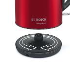 Bosch TWK3P424, Kettle, DesignLine, 2000-2400 W, 1.7 l, Red