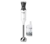 Bosch MS6CA4150, Blender, ErgoMixx, 800 W, Included transparent jug, chopper and stirrer, White, anthracite