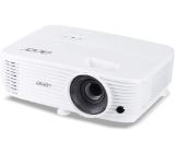 Acer Projector P1155, DLP, SVGA(800x600), 4000 ANSI Lumens, 20000:1, 1.1x, 3D ready, VGA x2, HDMI, HDMI/MHL, RCA, Audio in/out, VGA out, USB type A (5V/1A), Speaker 1x3W, RS232, USB mini-B, Lamp life up to 15000h, Auto Keystone, Bag, 2.4kg, White