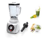 Bosch MMB66G5M Blender, SilentMixx Pro, 900 W, (BPA), High speed program, White