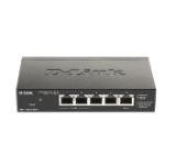 D-Link 5-Port Gigabit PoE Smart Managed Switch with 1 PD port