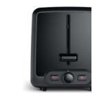 Bosch TAT4P424, Toaster, DesignLine, 820-970 W, Auto power off, Defrost and warm setting, Lifting high, Red