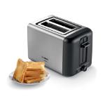 Bosch TAT3P420, Compact toaster,DesignLine,Stainless steel, 820-970 W, Auto power off, Defrost and warm setting, Lifting high