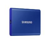 Samsung Portable SSD T7 500GB, USB 3.2, Read 1050 MB/s Write 1000 MB/s, Indigo Blue