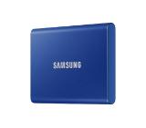 Samsung Portable SSD T7 500GB, USB 3.2, Read 1050 MB/s Write 1000 MB/s, Indigo Blue