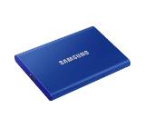 Samsung Portable SSD T7 500GB, USB 3.2, Read 1050 MB/s Write 1000 MB/s, Indigo Blue