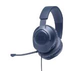 JBL QUANTUM 100 BLU Wired over-ear gaming headset with a detachable mic