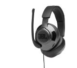 JBL QUANTUM 200 BLK Wired over-ear gaming headset with flip-up mic
