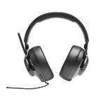 JBL QUANTUM 300 BLK Hybrid wired over-ear gaming headset with flip-up mic