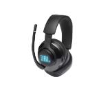 JBL QUANTUM 400 BLK USB over-ear gaming headset with game-chat dial