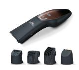 Beurer HR 4000 beard styler, 4 Attachments, slim titanium contour blade, quick-charge function, LED display, 10 cutting lengths from 1 to 27 mm,Water-resistant