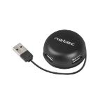 Natec usb 2.0 hub bumblebee 4-port black