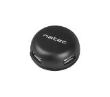 Natec usb 2.0 hub bumblebee 4-port black