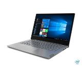 Lenovo ThinkBook 14 Intel Core i5-1035G1 (1GHz up to 3.6GHz, 6MB), 16GB DDR4 2666MHz, 512GB SSD, 14" FHD (1920x1080) IPS, AG, Intel UHD Graphics, WLAN ac, BT, 720p Cam, Mineral Grey, KB Backlit, FPR, 3 cell, DOS, 2Y