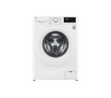 LG F4WN207N3E, Washing Machine, 7kg, 1400 rpm, AI DD function, Add Item, Energy Efficiency D, Spin Efficiency B, LED Display, White