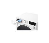 LG F4J6TY0W, Washing Machine, TrueSteam, 8 kg, 1400 rpm, LED Display, A+++ energy class, Inverter Direct Drive, 14 programs, Smart Diagnosis, 6 Motion Direct Drive, 600/560/850, White