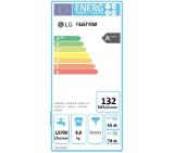 LG F4J6TY0W, Washing Machine, TrueSteam, 8 kg, 1400 rpm, LED Display, A+++ energy class, Inverter Direct Drive, 14 programs, Smart Diagnosis, 6 Motion Direct Drive, 600/560/850, White
