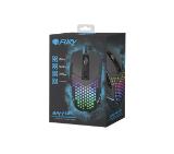 Fury Gaming Mouse Battler 6400 DPI Optical With Software Black