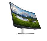 Dell S3221QS, 32" Curved 4K AG, VA, 4ms, 3000:1, 300 cd/m2, UHD (3840x2160),  AMD Radeon FreeSync, 99% sRGB, HDMI, DP, USB 3.0 hub, Speakers,  Audio Line-out, Height Adjustable, Tilt, Black