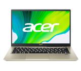 Acer Swift 3X, SF314-510G-538Y, Intel Core i5-1135G7 (up to 4.2Ghz, 8MB), 14" FHD IPS NarrowBoarder, HD Cam, 8GB DDR4, 512GB PCIe SSD, Intel Iris Xe Graphics, TPM, Wi-Fi 6ax, BT, KB Backlight, FPR, Win 10 Pro, Gold