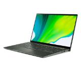 Acer Swift 5 Pro, SF514-55GT-79GL, Intel Core i7-1165G7 (up to 4.7GHz, 12MB), 14.0" IPS FHD (1920x1080) Touch Glare Antibacterial, HD Cam, 16GB DDR4, 1TB Intel PCIe SSD, MX350 2GB DDR5, (WiFiAX), BT, FPR, Backlit KBD, Win 10 PRO, Manager Green