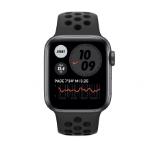 Apple Watch Nike SE GPS, 40mm Space Gray Aluminium Case with Anthracite/Black Nike Sport Band - Regular