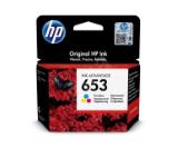 HP 653 Tri-color Original Ink Advantage Cartridge