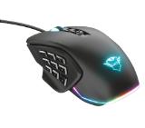 TRUST GXT 970 Morfix Customisable RGB Gaming Mouse