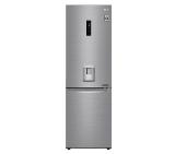 LG GBF71PZDMN, Refrigerator, Bottom Freezer, 338l, LED-display, Water dispenser, Total No Frost, Fresh Zone, LINEAR Cooling, FRESHConverter, FRESHBalancer, Smart Diagnosis, Door Cooling+TM , Energy Efficiency E, Platinum Silver
