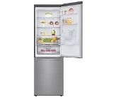 LG GBF71PZDMN, Refrigerator, Bottom Freezer, 338l, LED-display, Water dispenser, Total No Frost, Fresh Zone, LINEAR Cooling, FRESHConverter, FRESHBalancer, Smart Diagnosis, Door Cooling+TM , Energy Efficiency E, Platinum Silver
