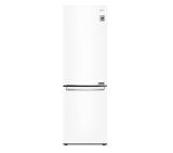 LG GBB61SWJMN, Refrigerator, Bottom Freezer, 341l, Total No Frost, LINEAR Cooling, Fresh Zone, Moist Balancer Crisper, Smart Diagnosis, Door Cooling+TM,  Energy Efficiency E, Super White