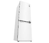 LG GBB61SWJMN, Refrigerator, Bottom Freezer, 341l, Total No Frost, LINEAR Cooling, Fresh Zone, Moist Balancer Crisper, Smart Diagnosis, Door Cooling+TM,  Energy Efficiency E, Super White