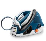 Tefal GV7850E0 Pro Express white & blue, fast heat up 2min - 3 setting - 6,9 bars - 120g/min - steam boost 450g/min - airglide autoclean soleplate - removable water tank 1,6L - auto off - eco - calc collector - lock systеm