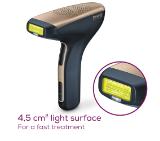 Beurer IPL 8800 Velvet Skin Pro Hair-remover, battery powered, Auto flash, 4.5 cm2, 1 attachment 2 cm2, 600 000 pulses, safe skin sensor, UV filter, 6 energy levels, black