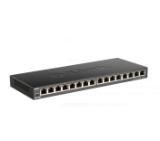 D-Link 16-Port 10/100/1000Mbps Unmanaged Gigabit Ethernet Switch