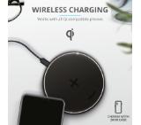 TRUST Qylo Fast Wireless Charging Pad Black