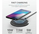 TRUST Qylo Fast Wireless Charging Pad Black