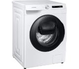 Samsung WW70T552DAW/S7, Washing Machine, 7kg, 1200 rpm,  Energy Efficiency B, Add Wash,  AI Control, Eco Bubble, Hygiene Steam, Spin Efficiency B, WiFi, White, Black door