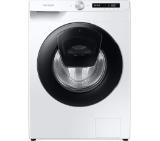 Samsung WW70T552DAW/S7, Washing Machine, 7kg, 1200 rpm,  Energy Efficiency B, Add Wash,  AI Control, Eco Bubble, Hygiene Steam, Spin Efficiency B, WiFi, White, Black door