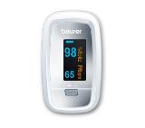 Beurer PO 30 pulse oximeter, Measurement of arterial oxygen saturation (SpO2) and heart rate (pulse), Colour display with 4 available views, Adjustable display brightness,Graphic pulse display, Medical device