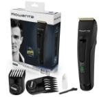 Rowenta TN5200F5, Hair trimmer Advancer, hair, washable blades, self-sharpening stainless steel blades, 120min autonomy, lithium - ion, full charging 1h30min, 2 combs, cordless + corded, cleaning brush & oil