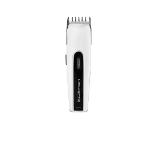 Rowenta TN1400F1, Hair clipper Nomad, new design, 2 adjustable combs with 9 settings each (3-15 mm, 18-30mm), rechargeable, corded, autonomy 40min + main, stainless steel blade, charging led, charging stand