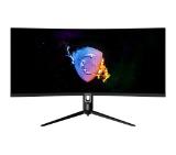 MSI Optix MAG342CQRV, 34", VA, 100Hz, 1ms, UWQHD 3440x1440, 21:9, Curve 1500R, AG, Mystic Light, Night Vision, Anti-Flicker, Adaptive-Sync, 250 cd/m2, Contrast 3000:1, DCR 100M:1, 2x HDMI, DP 1.2, Height Adj., Tilt, Swivel, Pivot, Frameless, VESA