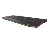 Genesis Gaming Keyboard Lith 400 RGB US Layout RGB Backlight X-Scissor Slim