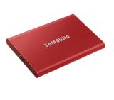 Samsung Portable SSD T7 500GB, USB 3.2, Read 1050 MB/s Write 1000 MB/s, Metallic Red