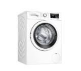 Bosch WAU24U61BY SER6 Washing machine 9kg, 1200 rpm, 48/72db, white-black gey door, 5 options, Quick MIx 40