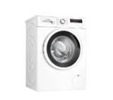 Bosch WAN28162BY SER4 Washing machine 7kg, 1400 rpm, 52/75dB, white-black grey door, NightWash, Prewash, Temp.Select
