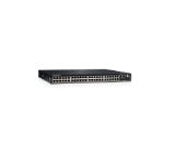 Dell EMC PowerSwitch N3248P-ON, 48x1G, 4x10G SFP+, 2x100G QSFP28, PoE 30W, 1xAC PSU, IO/PS, OS6, Lifetime Limited Hardware Warranty