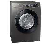 Samsung WD80T4046CX/LE, Washing Machine/Dryer, 8/5kg, 1400rpm, Energy Efficiency C/E, Spin Efficiency B, LED Display, Eco Bubble, Bubble Soak, Air Wash, Hygiene Steam, Stainless steel, Black door